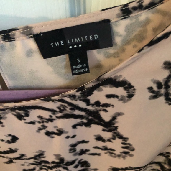 The Limited Pink/Black Blouse XSmall - Picture 6 of 9